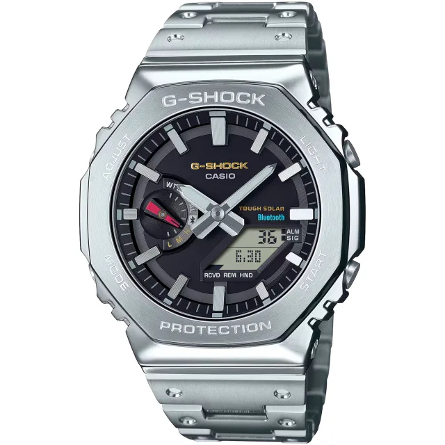 Японские наручные мужские часы Casio GM-B2100SD-1C. Коллекция G-Shock